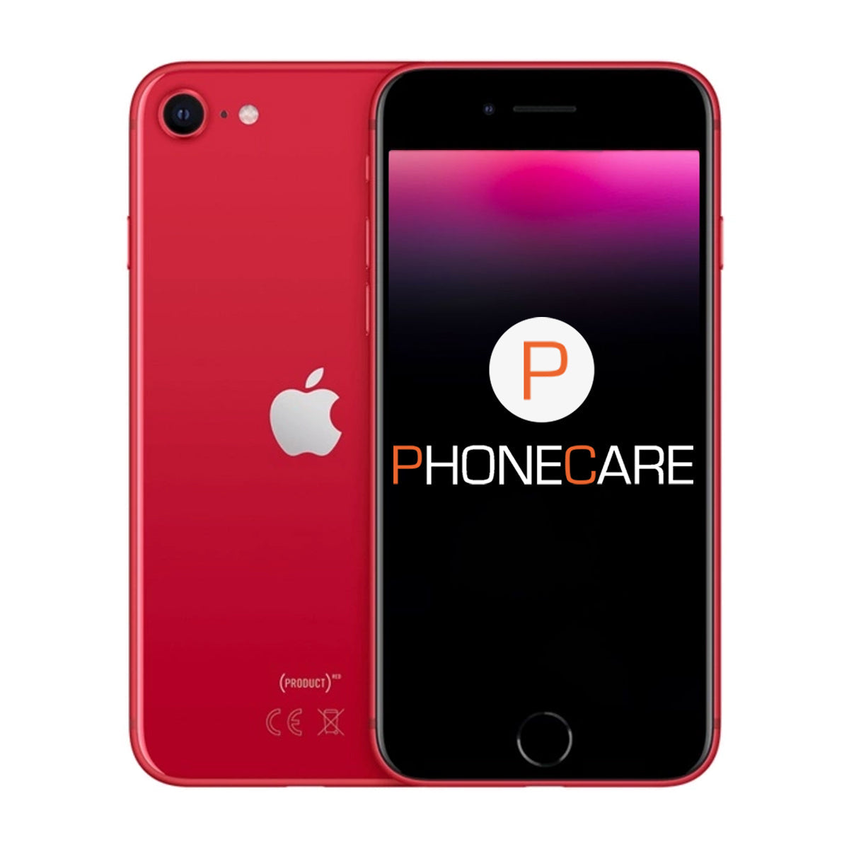 Brukt iPhone SE 2020 64GB Rød – Svært god tilstand