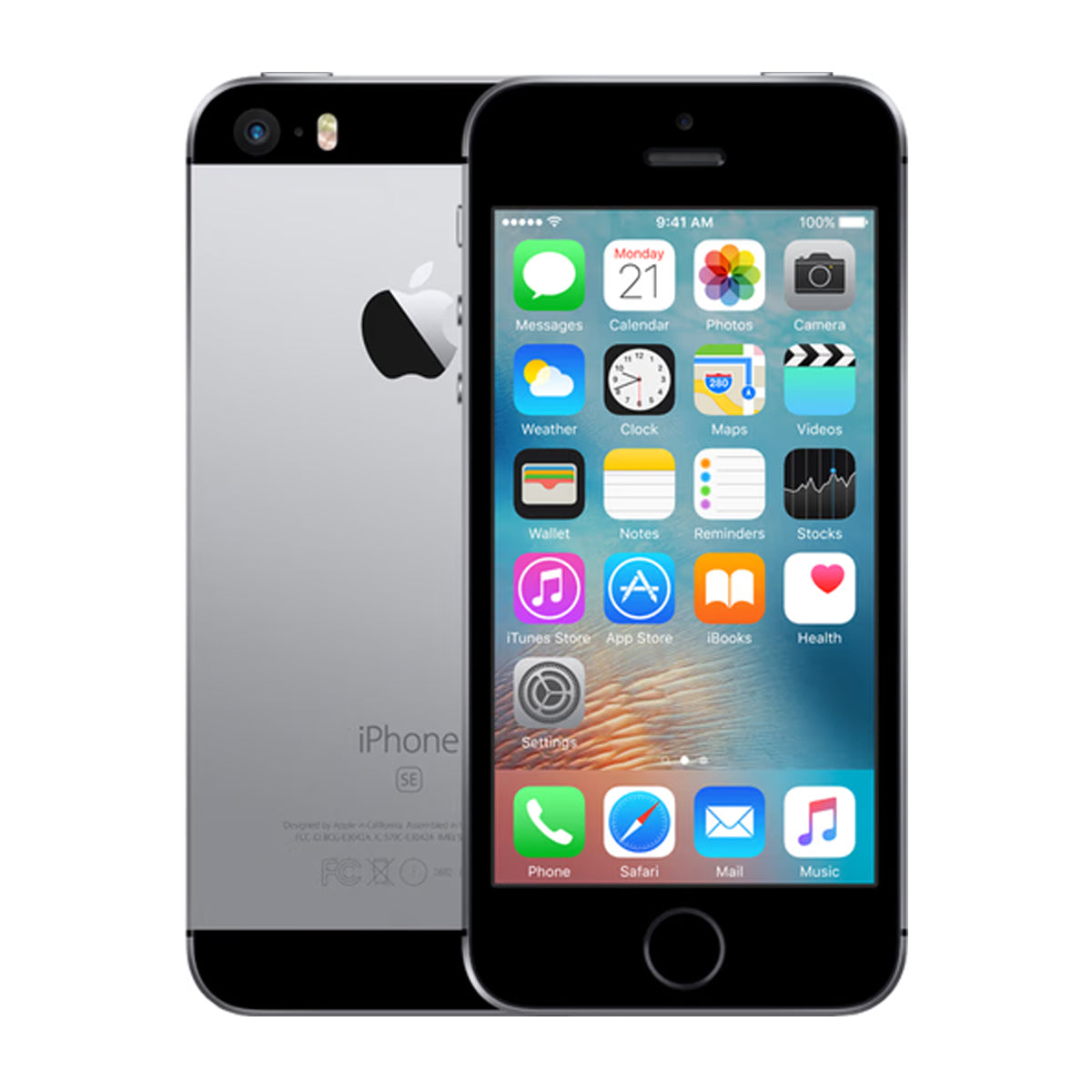 Brukt iPhone SE 32GB Svart – God stand