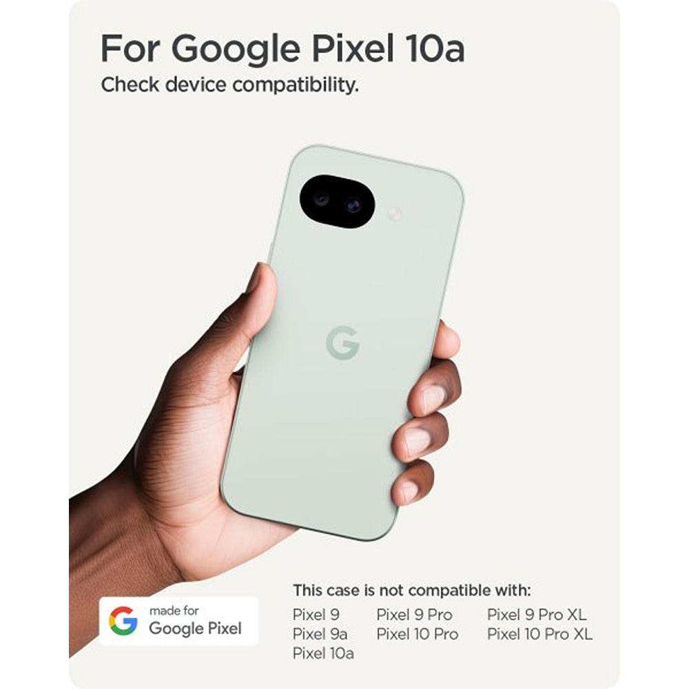Spigen Google Pixel 10a Deksel Ultra Hybrid Crystal Clear