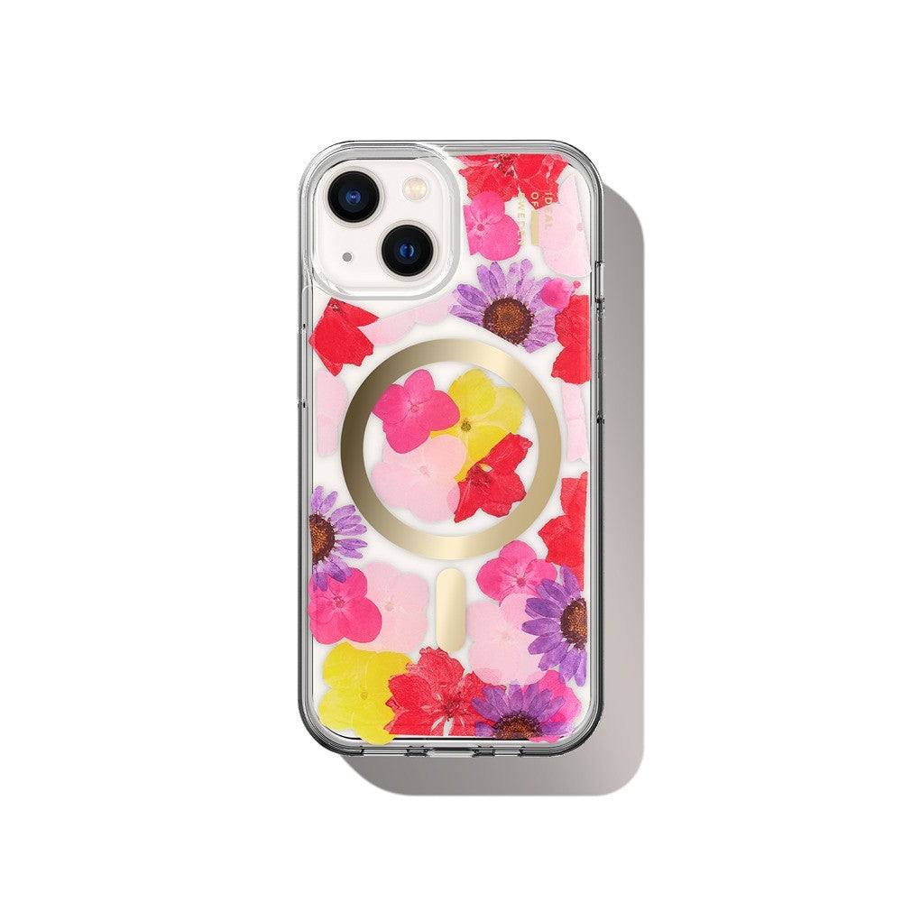 Ideal of Sweden iPhone 13/14/15/16e/17e Deksel Clear Case MagSafe Tropical Floral