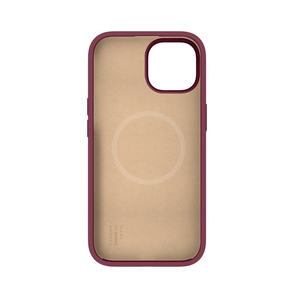 Ideal of Sweden iPhone 13/14/15/16e/17e Deksel i silikon med MagSafe Fine Wine
