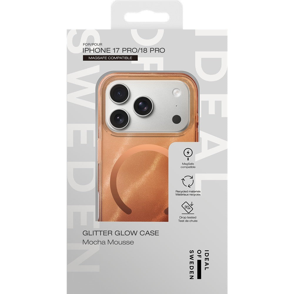 Ideal of Sweden iPhone 17 Pro/iPhone 18 Pro Deksel Klar Case MagSafe Mocha Mousse