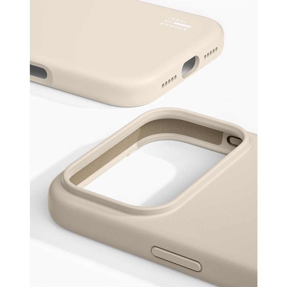 Ideal of Sweden iPhone 17 Pro/iPhone 18 Pro Deksel i silikon med MagSafe Cloud Dancer