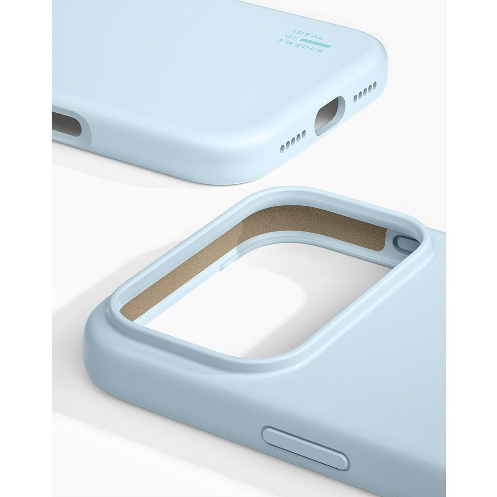Ideal of Sweden iPhone 17 Pro Max/iPhone 18 Pro Max Deksel Silicone Case MagSafe Light Blue