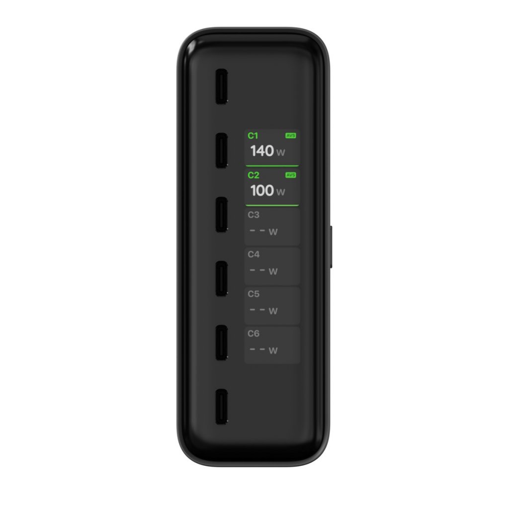 Satechi ChargeView 240W skrivebordslader Space Black