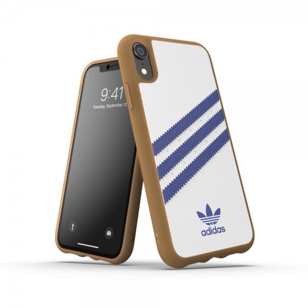 Adidas iPhone Xr Deksel OR Moulded Case PU SS20 HHvit Blå