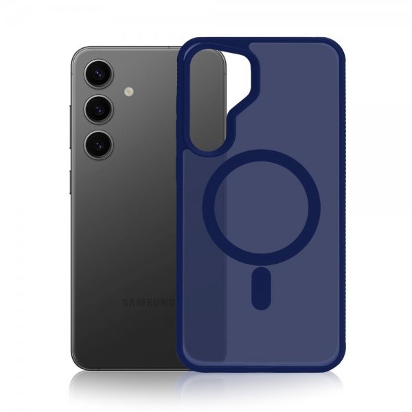 3mk Samsung Galaxy S25 Deksel Smoke MagCase Blå