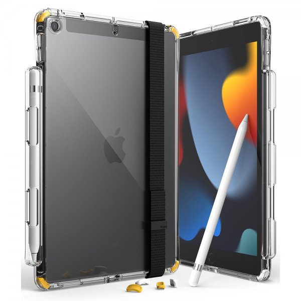 Ringke iPad 10.2 (gen 7/8/9) Deksel Fusion+ Strap Combo Gul