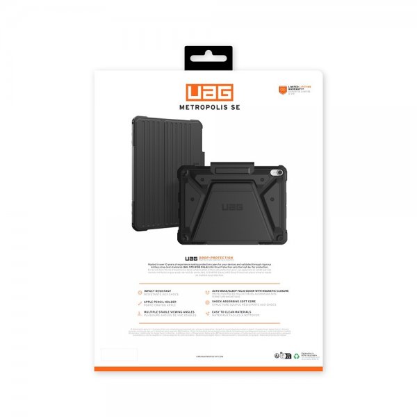 Urban Armor Gear (UAG) iPad Air 11 (M2/M3) Etui Metropolis SE Svart