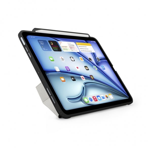 Pipetto iPad Air 13 (M2/M3) Etui Origami No3 Pencil Case Svart