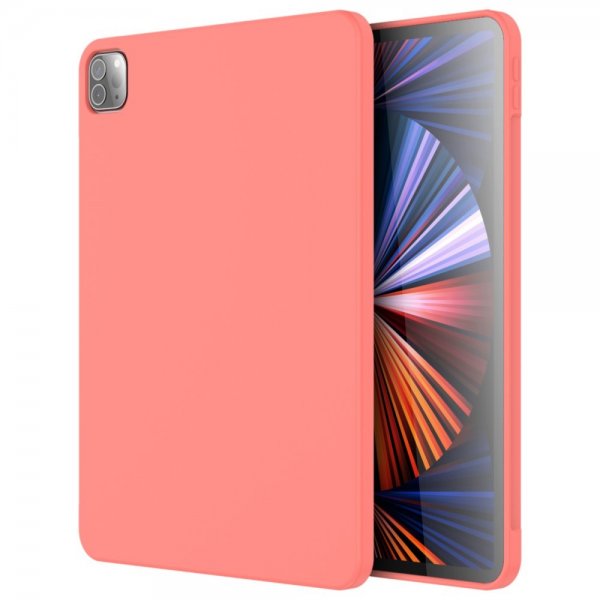 iPad Pro 11 (gen 2/3/4) Deksel Liquid Silikon Oransje