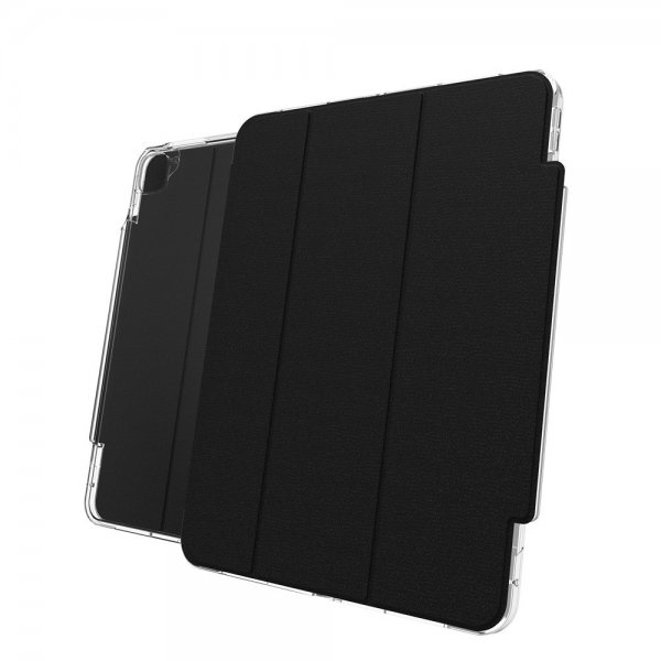Zagg iPad Pro 13 (M4/M5) Etui Crystal Palace Folio Svart Transparent