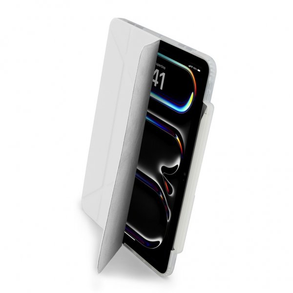 Pipetto iPad Pro 13 (M4/M5) Etui Origami No3 Pencil Case Hvit