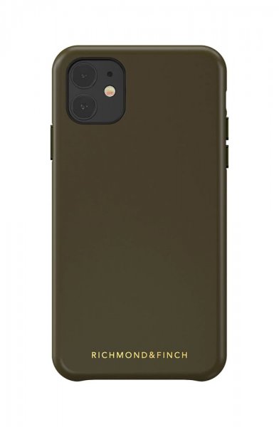 Richmond & Finch iPhone 11 Etui Wallet Löstagbart Deksel Emerald Green