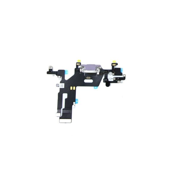 iPhone 11 Ladekontakt Flexkabel - Fiolett