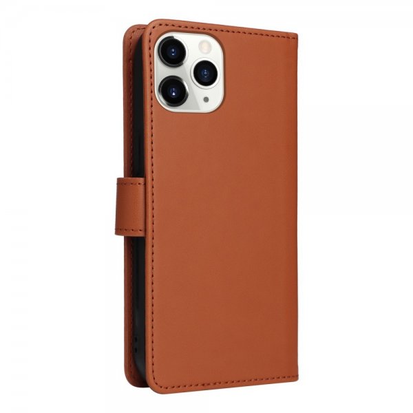 Betopnice iPhone 11 Pro Etui Avtagbart Deksel 005 Brun