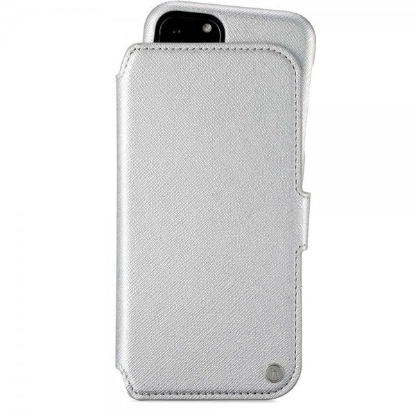 holdit iPhone 11 Pro Etui Stockholm Löstagbart Deksel Sølv