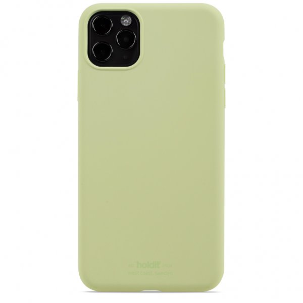 holdit iPhone 11 Pro Max Deksel Silikon Kiwi