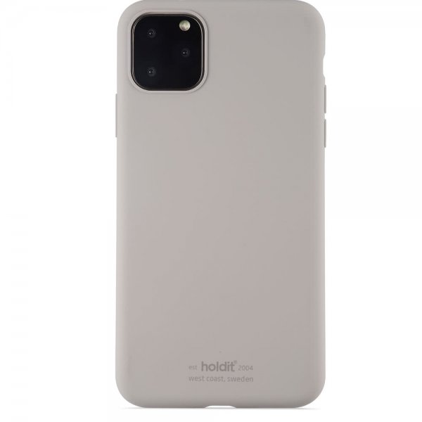 holdit iPhone 11 Pro Max Deksel Silikon Taupe