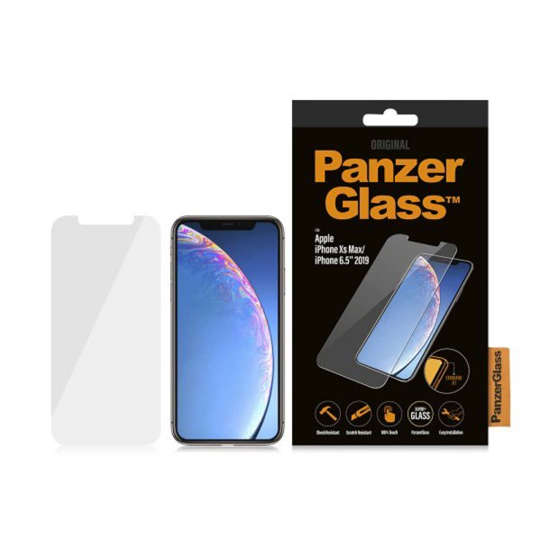 PanzerGlass iPhone Xs Max/11 Pro Max Skjermbeskytter Standard Fit