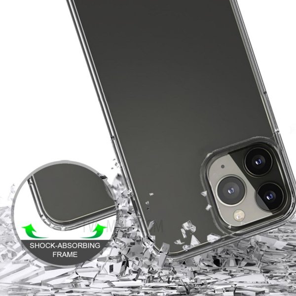 Rvelon iPhone 11 Pro Max Deksel Støtsikker Transparent