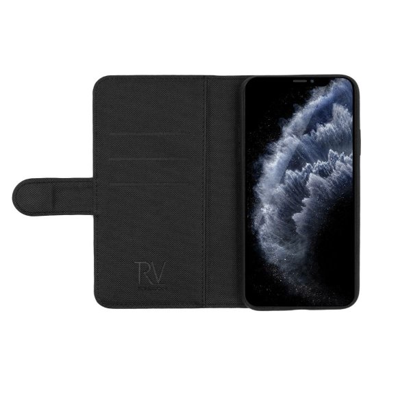 Rvelon iPhone 11 Pro Etui Detachable Wallet Case Svart