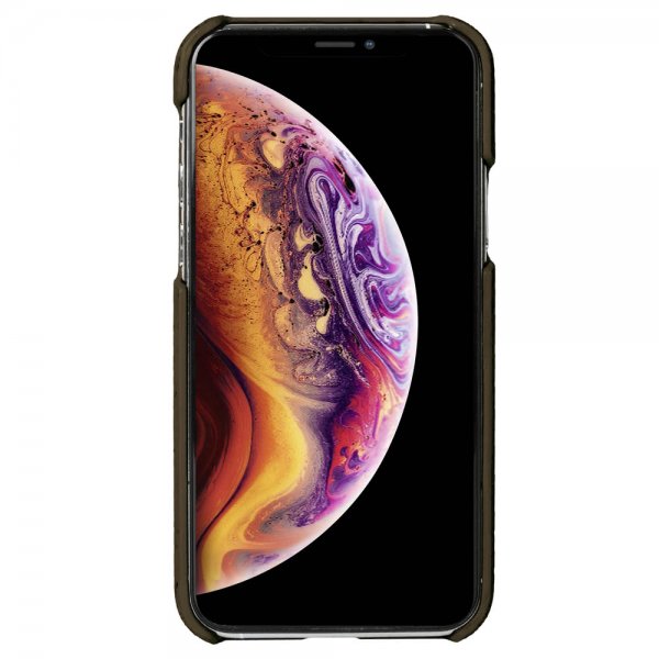 Krusell iPhone 11 Pro Deksel Birka Cover Mörkbrun