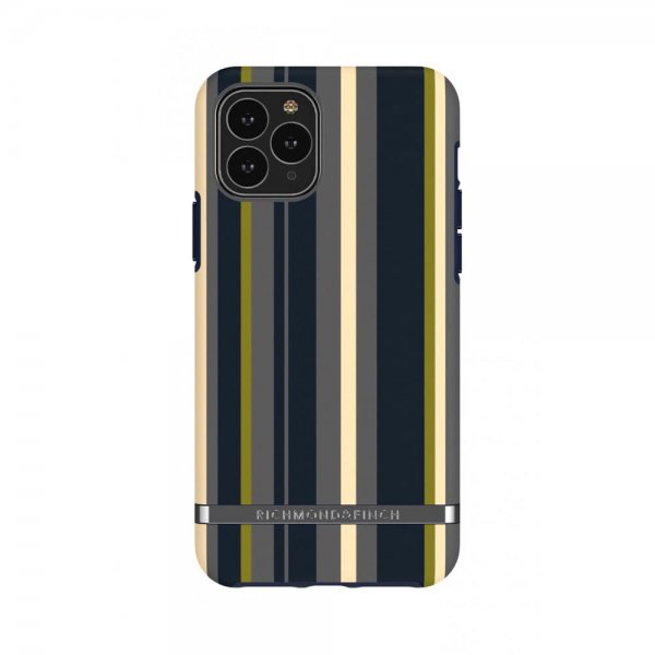 Richmond & Finch iPhone 11 Pro Deksel Navy Stripes