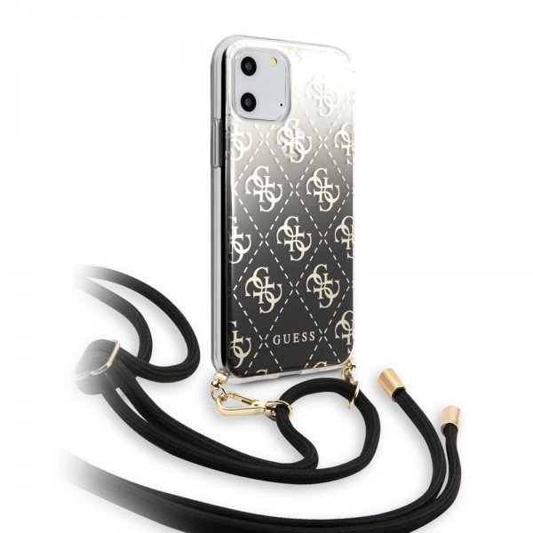 Guess iPhone 11 Deksel Gradient Cover Svart