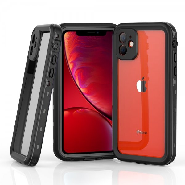 Redpepper iPhone 11 Deksel Vanntett IP68 Svart