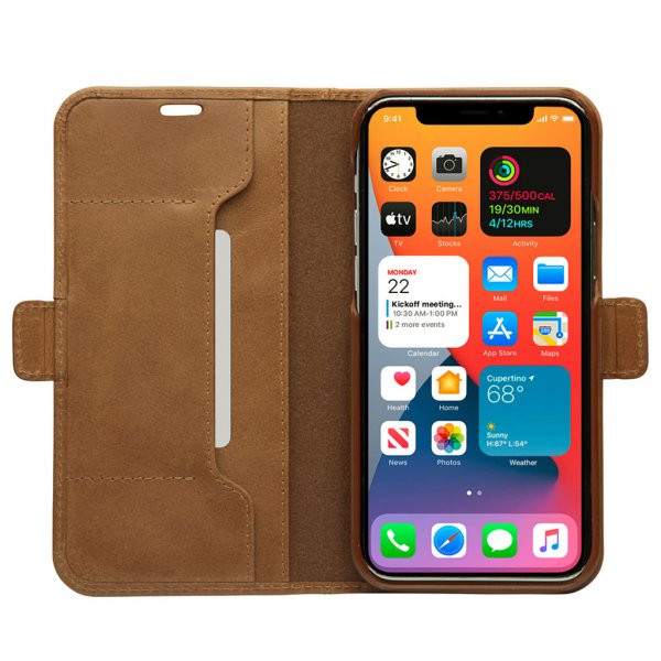 dbramante1928 iPhone 12/iPhone 12 Pro Etui Copenhagen Slim Tan