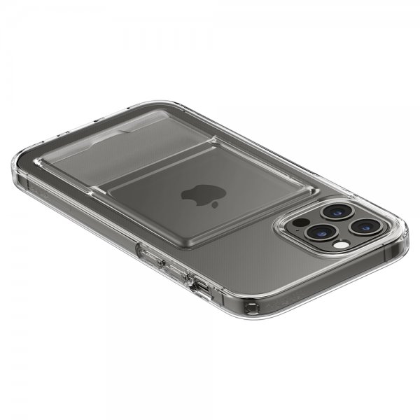 Spigen iPhone 12 iPhone 12 Pro Deksel Crystal Slot Crystal Clear