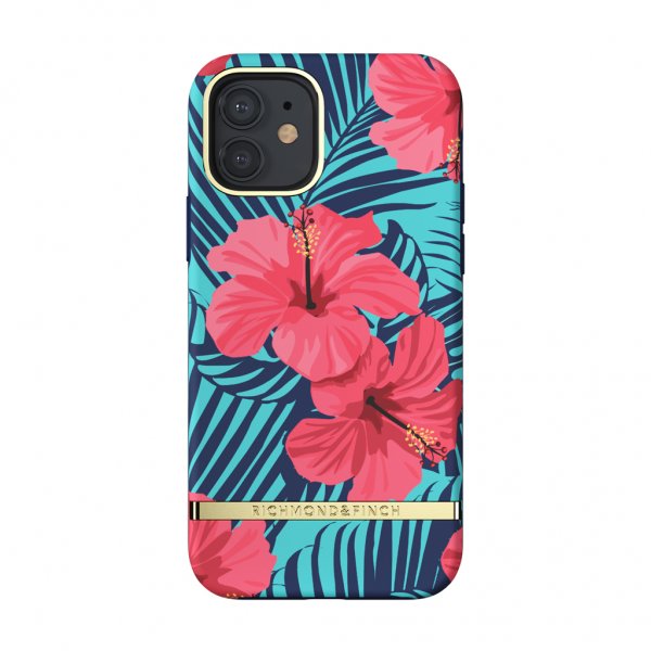 Richmond & Finch iPhone 12/iPhone 12 Pro Deksel Red Hibiscus