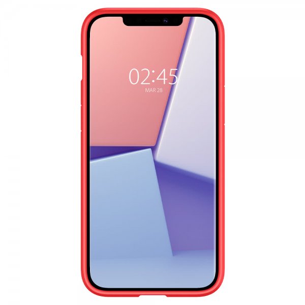 Spigen iPhone 12/iPhone 12 Pro Deksel Ultra Hybrid Rød