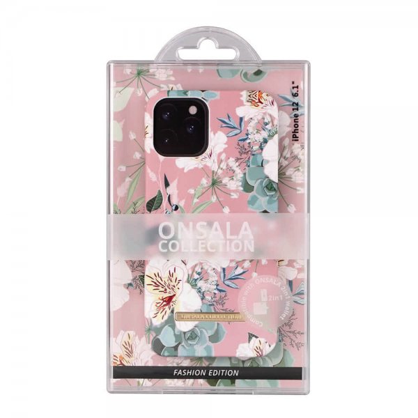 Onsala iPhone 12/iPhone 12 Pro Deksel Fashion Edition Clove Flower