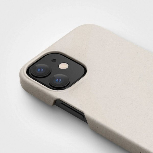 agood company iPhone 12 Mini Deksel Växtbaserat Vanilla White