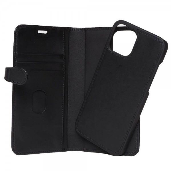 Buffalo iPhone 12 Pro Max Etui Buffalo Löstagbart Deksel Svart