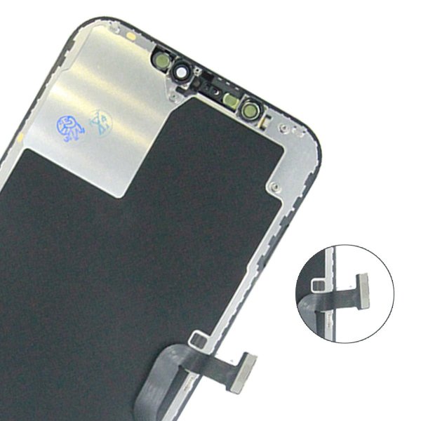iPhone 12 Pro Max LCD Skjerm - Svart (Tatt fra en ny iPhone)
