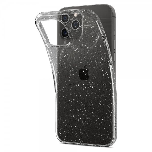 Spigen iPhone 12 Pro Max Deksel Liquid Crystal Glitter Crystal Quartz
