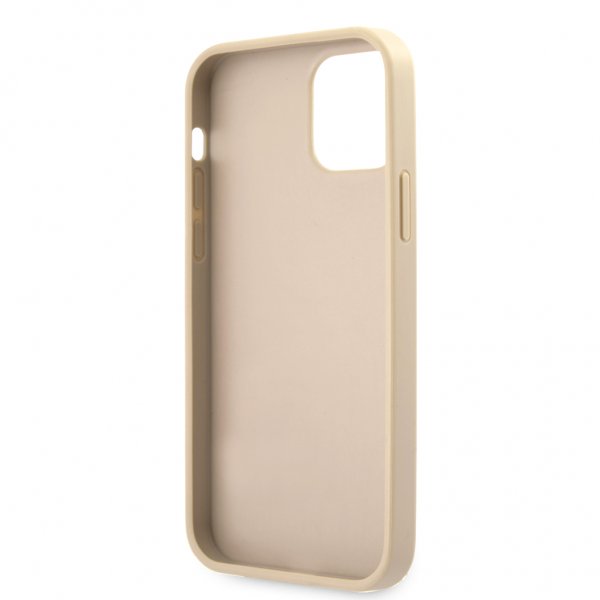 Guess iPhone 12 Pro Max Deksel Saffiano Vintage Script Gull