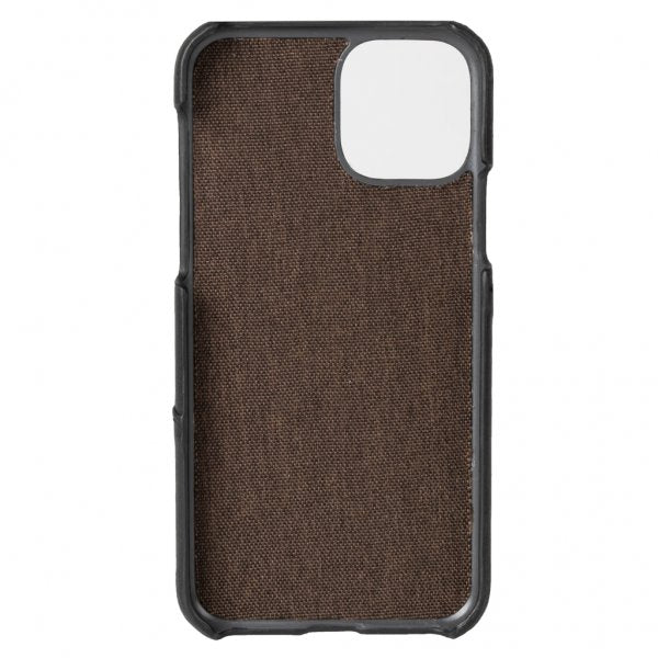 Krusell iPhone 12 Pro Max Deksel Sunne CardCover Vintage Black