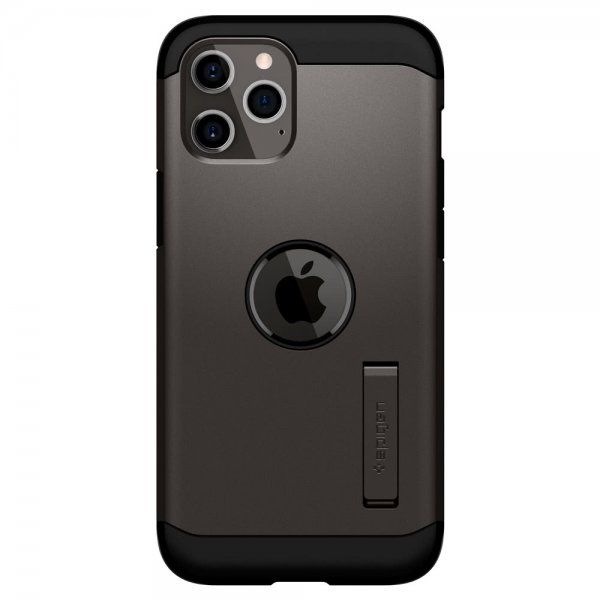 Spigen iPhone 12 Pro Max Deksel Tough Armor Gunmetal