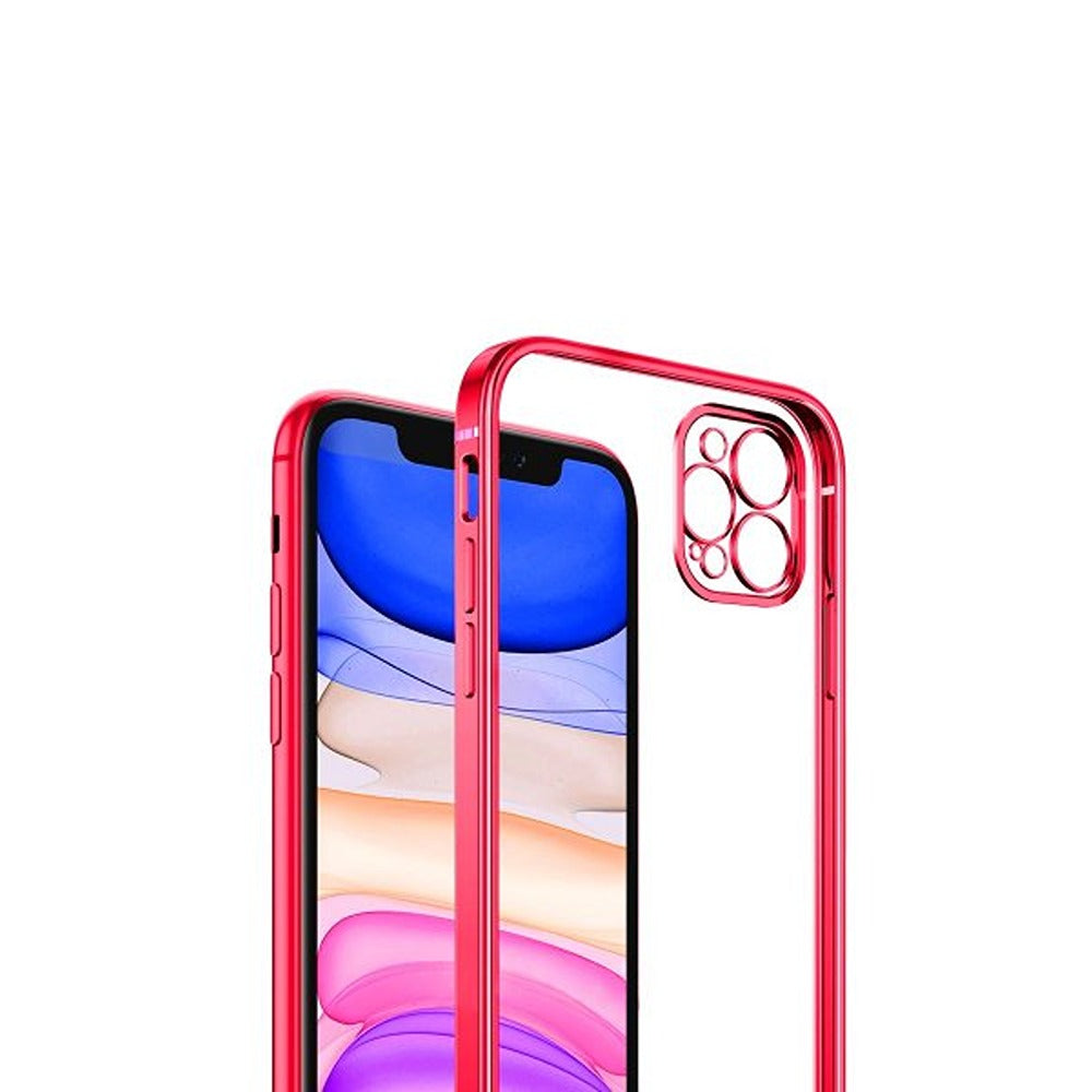 iPhone 12 Pro Deksel Støtsikker Rød