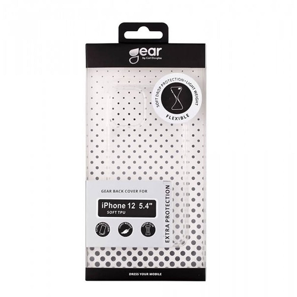 Gear iPhone 12 Mini Deksel TPU Klar