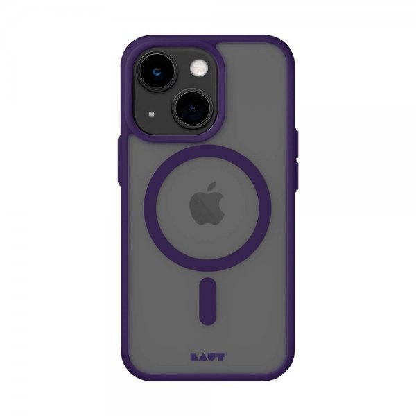 LAUT iPhone 13/iPhone 14 Deksel Huex Protect MagSafe Dark Purple