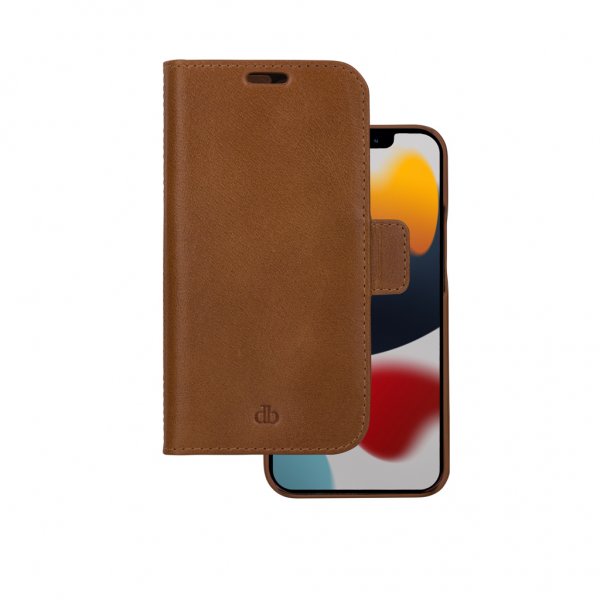 dbramante1928 iPhone 13 Mini Etui Lynge Avtakbart Deksel Tan