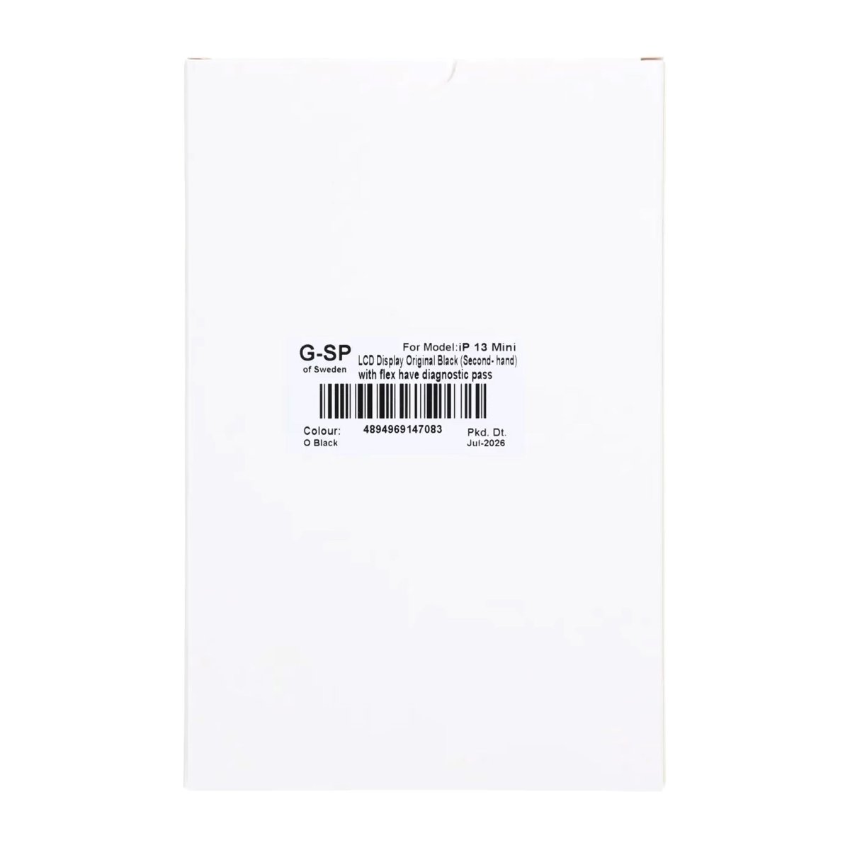 iPhone 13 Mini OLED-skjerm original brukt - diagnostikk bestått