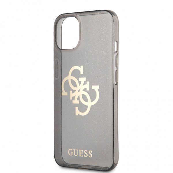 Guess iPhone 13 Mini Deksel Full Glitter Svart