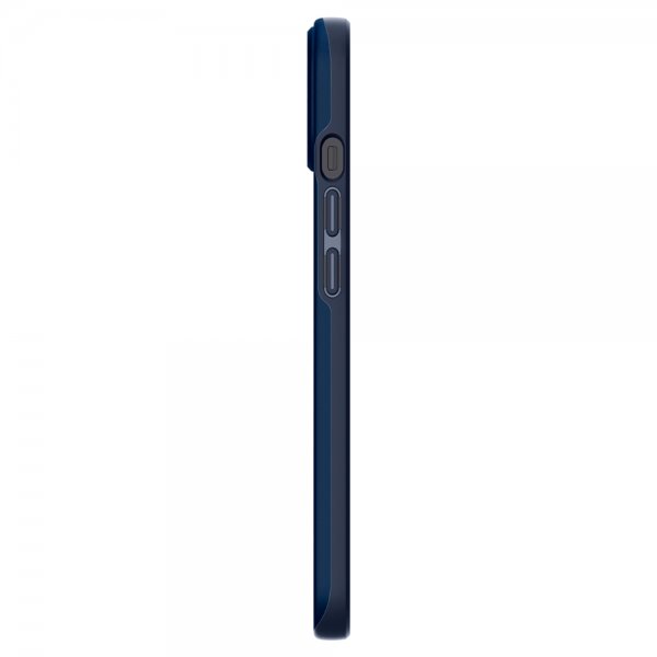 Spigen iPhone 13 Mini Deksel Thin Fit Navy Blue