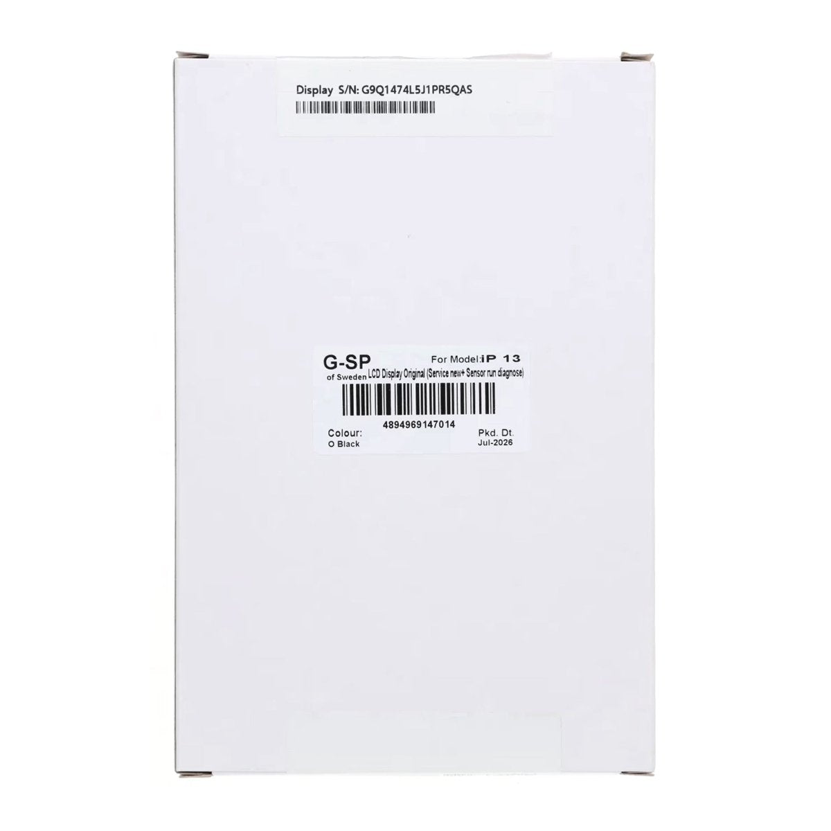 iPhone 13 OLED-skjerm original - Sensor-diagnostikk